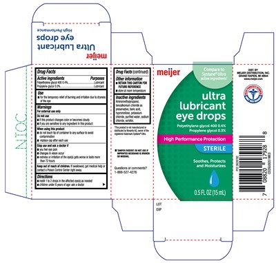 Meijer Ultra Lubricant Eye Drops 15ml (Kc Dl   Meijer Ultra Lubricant Eye Drops)